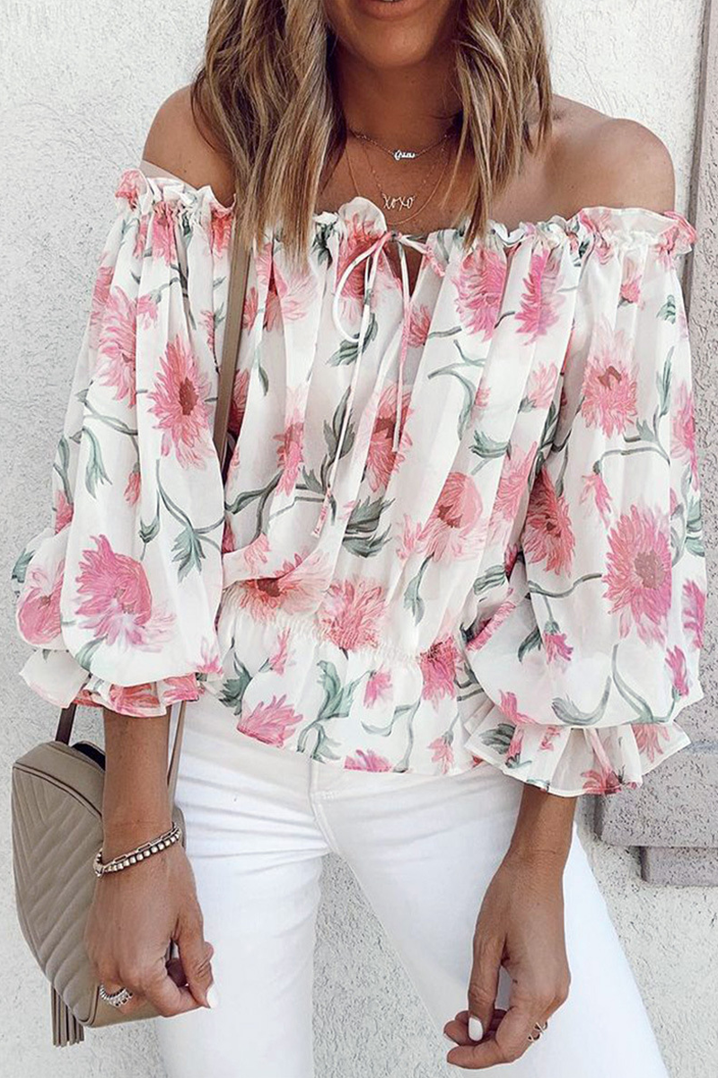 Beautiful Blooms Floral Print Blouse P12425
