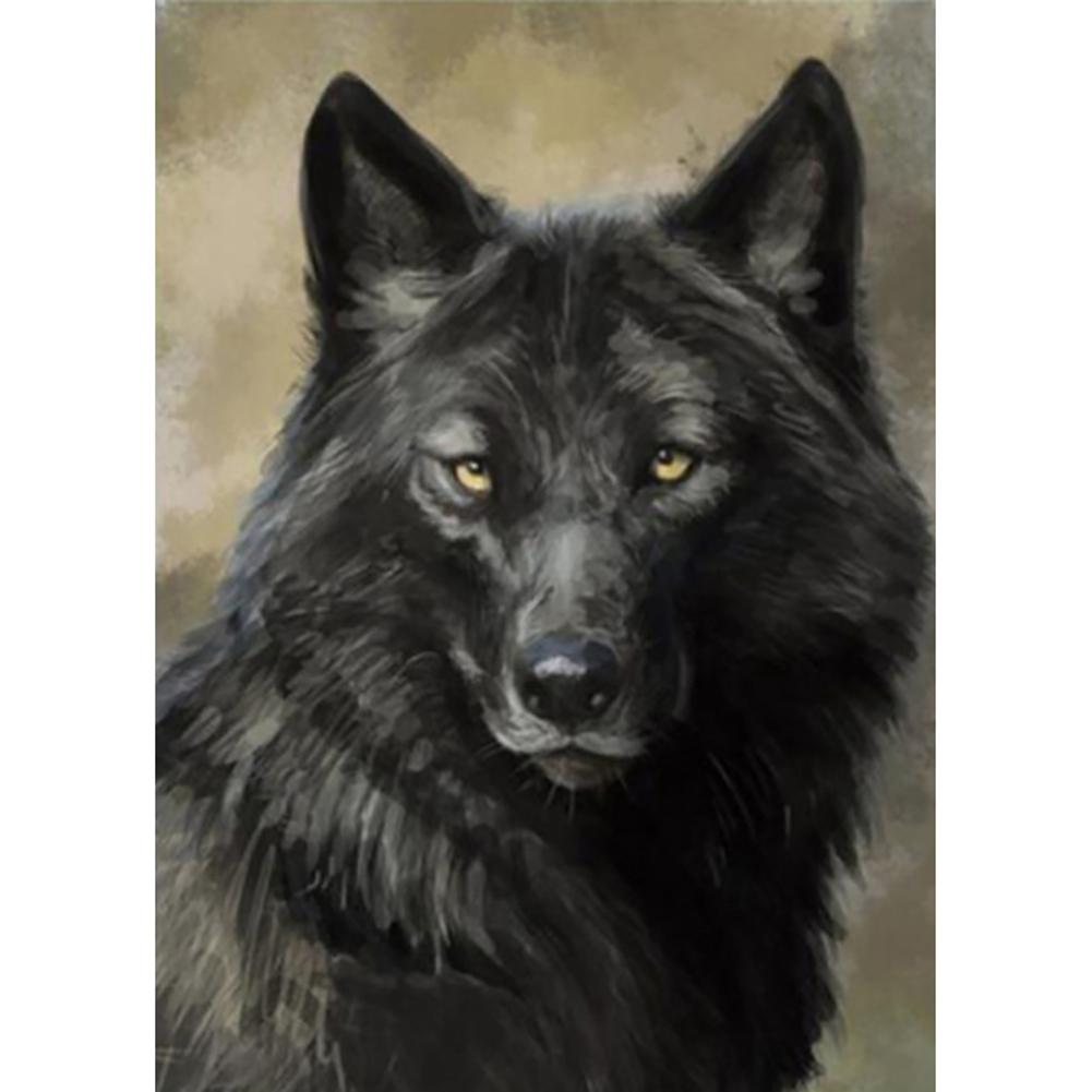 

30x40cm Round Drill Diamond Painting-Dog, 501 Original