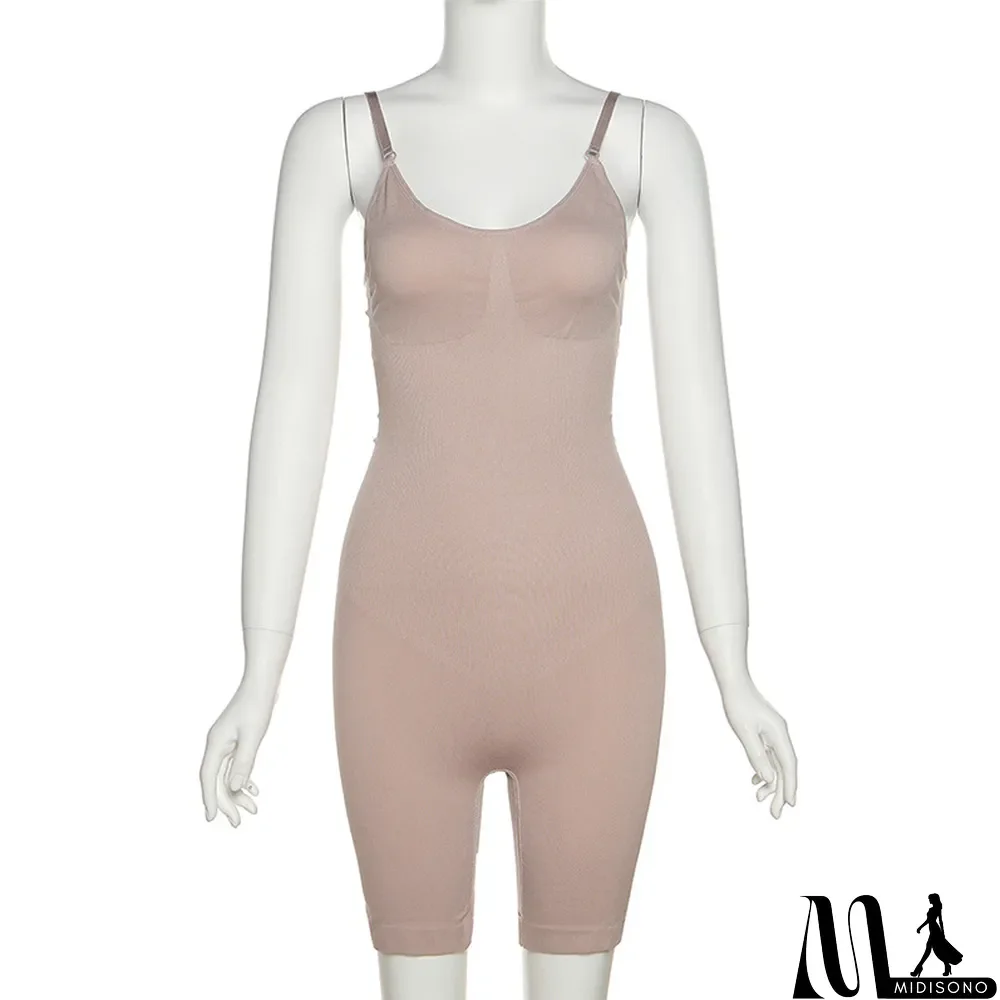 MidiSono - Casual Sports Sling Playsuits
