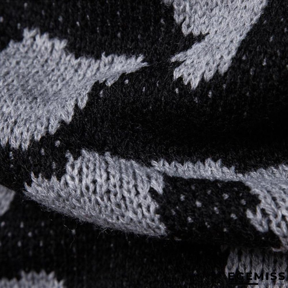 Men Casual Sweater Cardigan Men Winter Hooded Neck Quality Knitted Brand Male Sweaters large size | EGEMISS