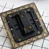 Stainless Steel Gold Retro Switch