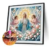 Vierge Marie-peinture diamant en forme spéciale-30*30cm