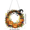 Acryl Halloween Kranz - 5d DIY Handwerk Anhänger