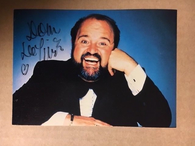 Dom Deluise Signed ~4x6 Vintage Postcard with Auction House COA