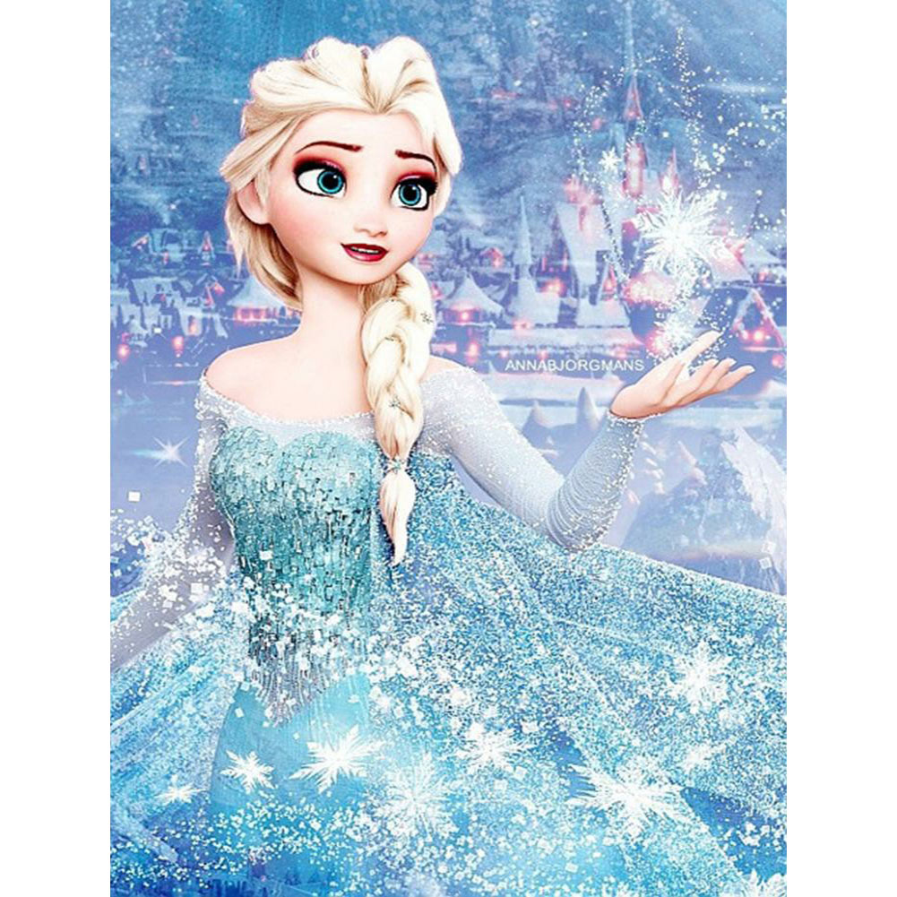 

Princess Elsa - Square Drill Diamond Painting - 30*40CM, 501 Original