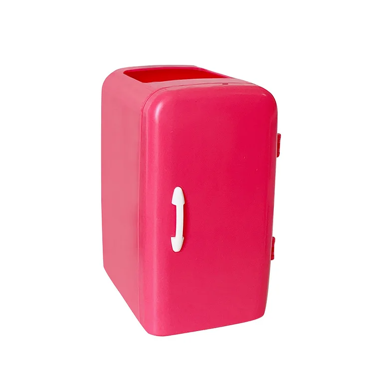 Refrigerator Shape Pen Holder Pencil Pot Storage Brush Holder Desk Tidy Box