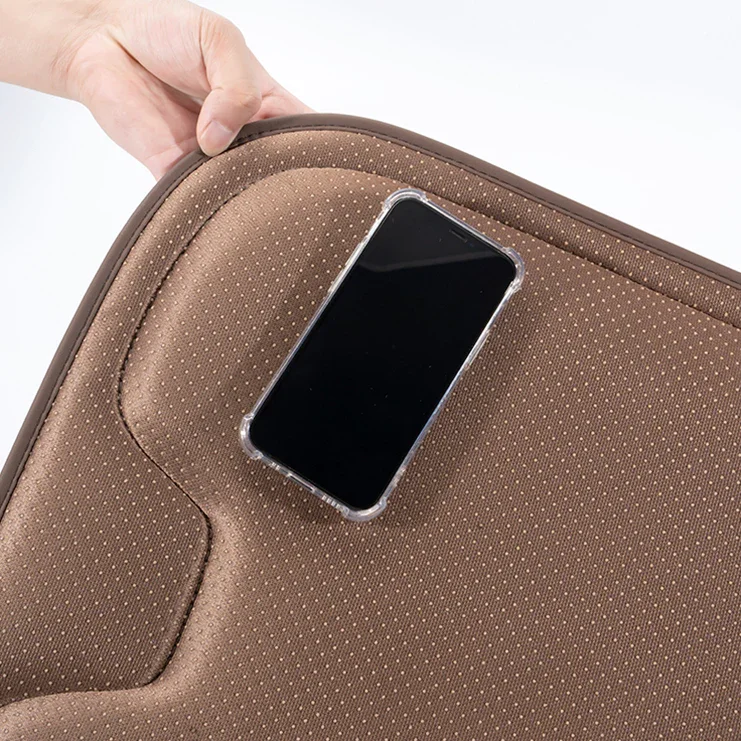 Napa Leather Car Seat Cushion Lumbar Seat Cushion