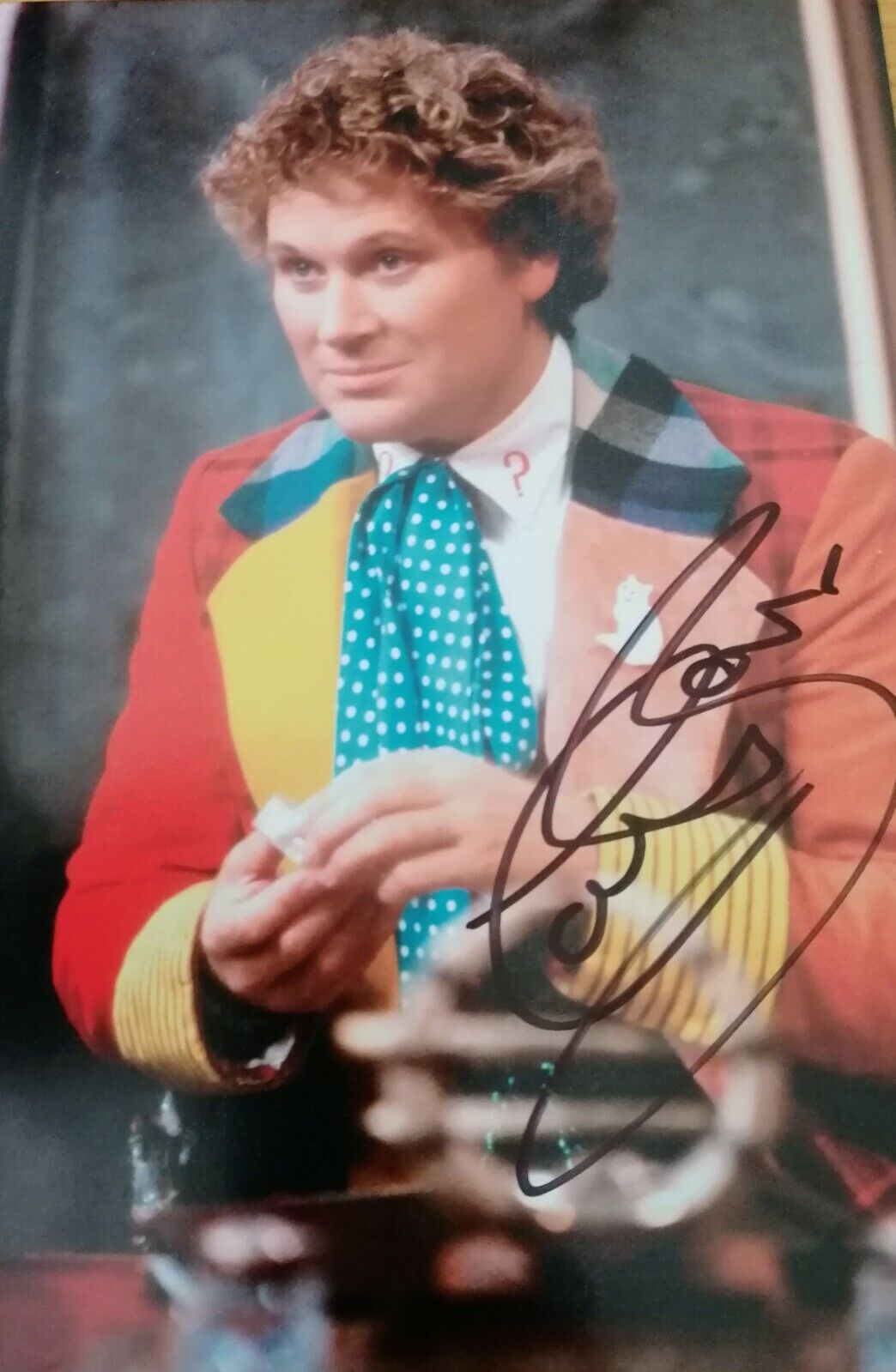 Colin Baker Autographed the 6th Doctor Who Hand signed 10 x 8 Photo Poster paintinggraph