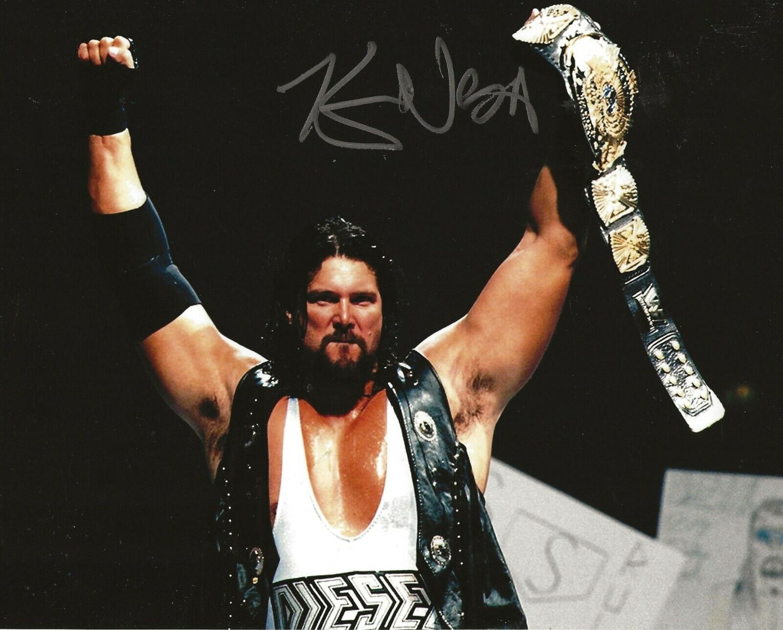 Kevin Nash WWF WWE signed Wrestling 8x10 Photo Poster painting autographed Diesel