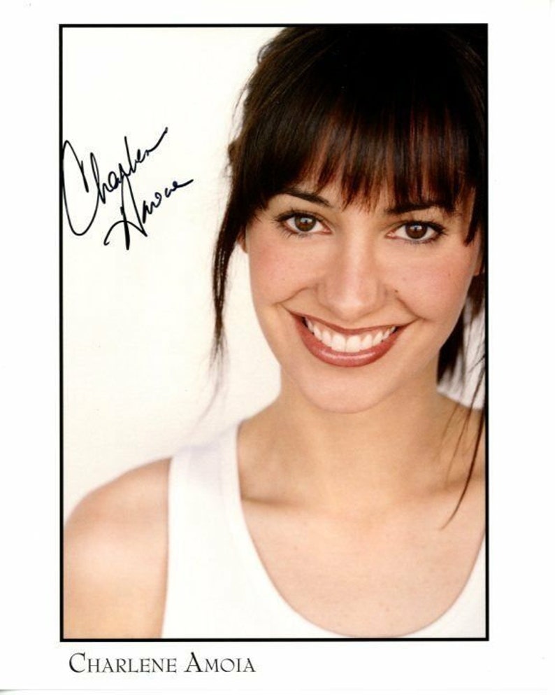 Charlene amoia signed autographed 8x10 Photo Poster painting