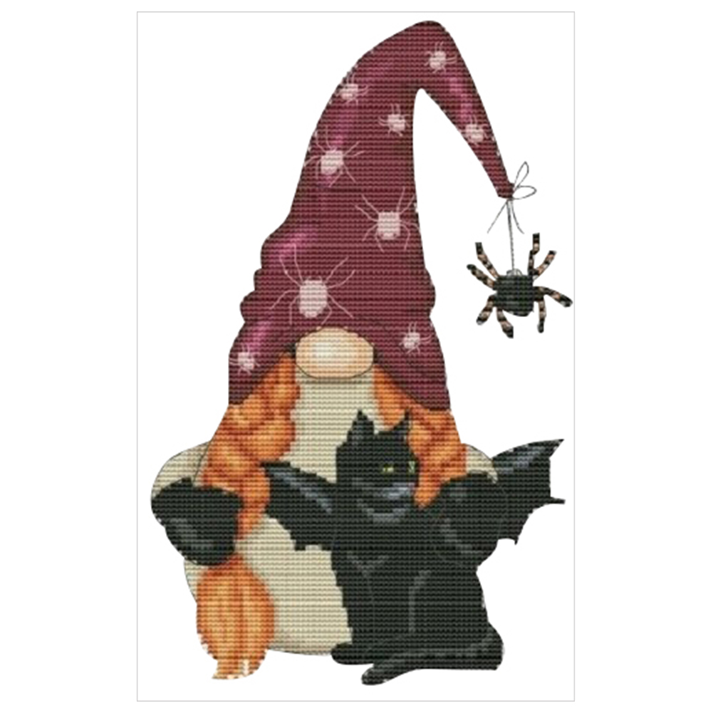 

Gnome - 11CT Stamped Cross Stitch - 65*40CM, 501 Original