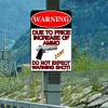 Warning - Vintage Metal Signs - 30*40cm - Warning