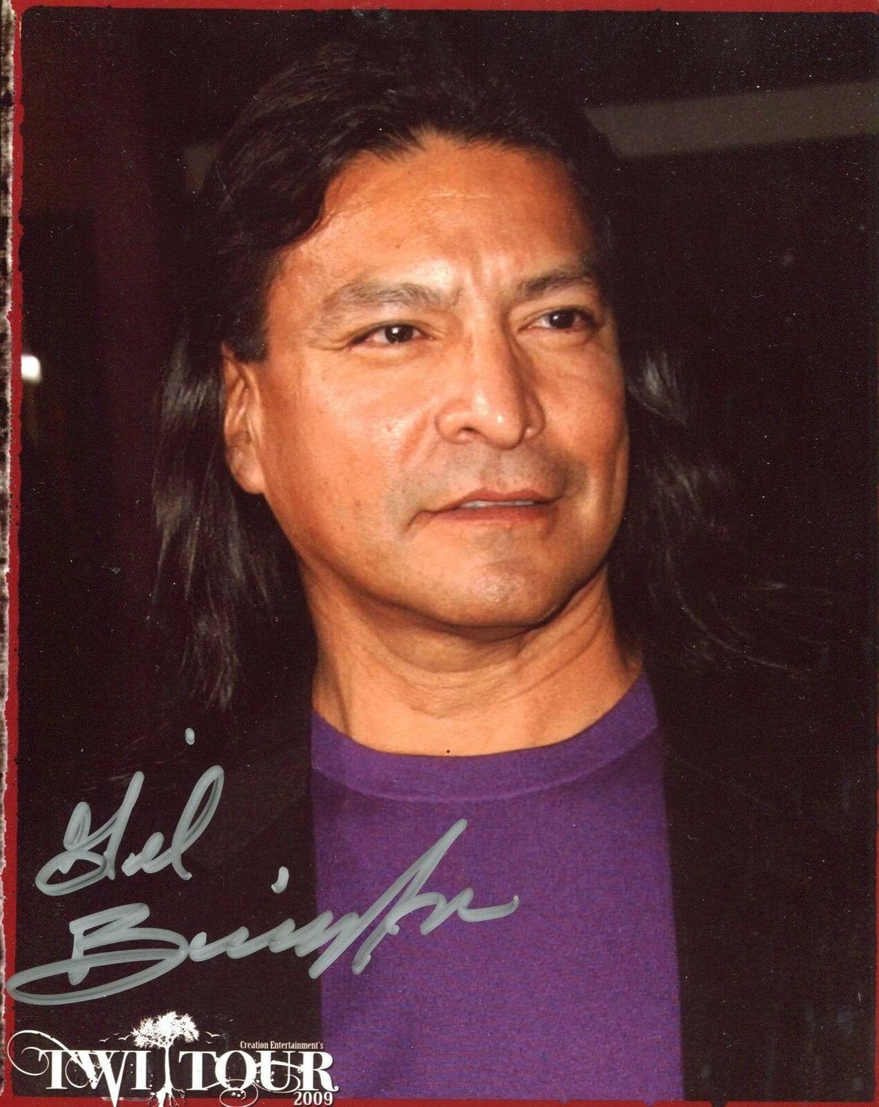 Gil Birmingham ACTOR autograph, In-Person signed Photo Poster painting