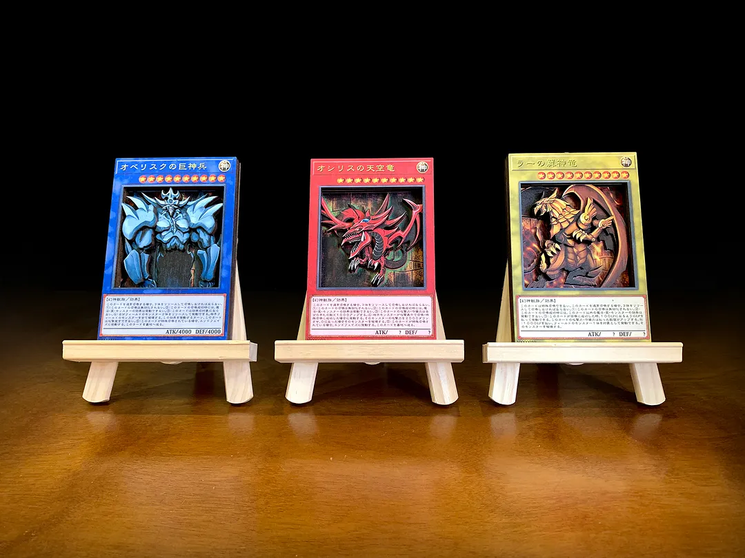 three legendary yugioh cards Amazon.com: Yu Gi Oh Legendary Collection Ultra Rare God Card Set of 3  Egyptian God Cards Slifer, Obelisk Ra (Limited Edition) Ultra Rare Version  : Toys & Games