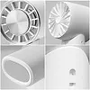 Foldable Air Conditioning Fan USB Charging Electric Personal Fan for Home Office