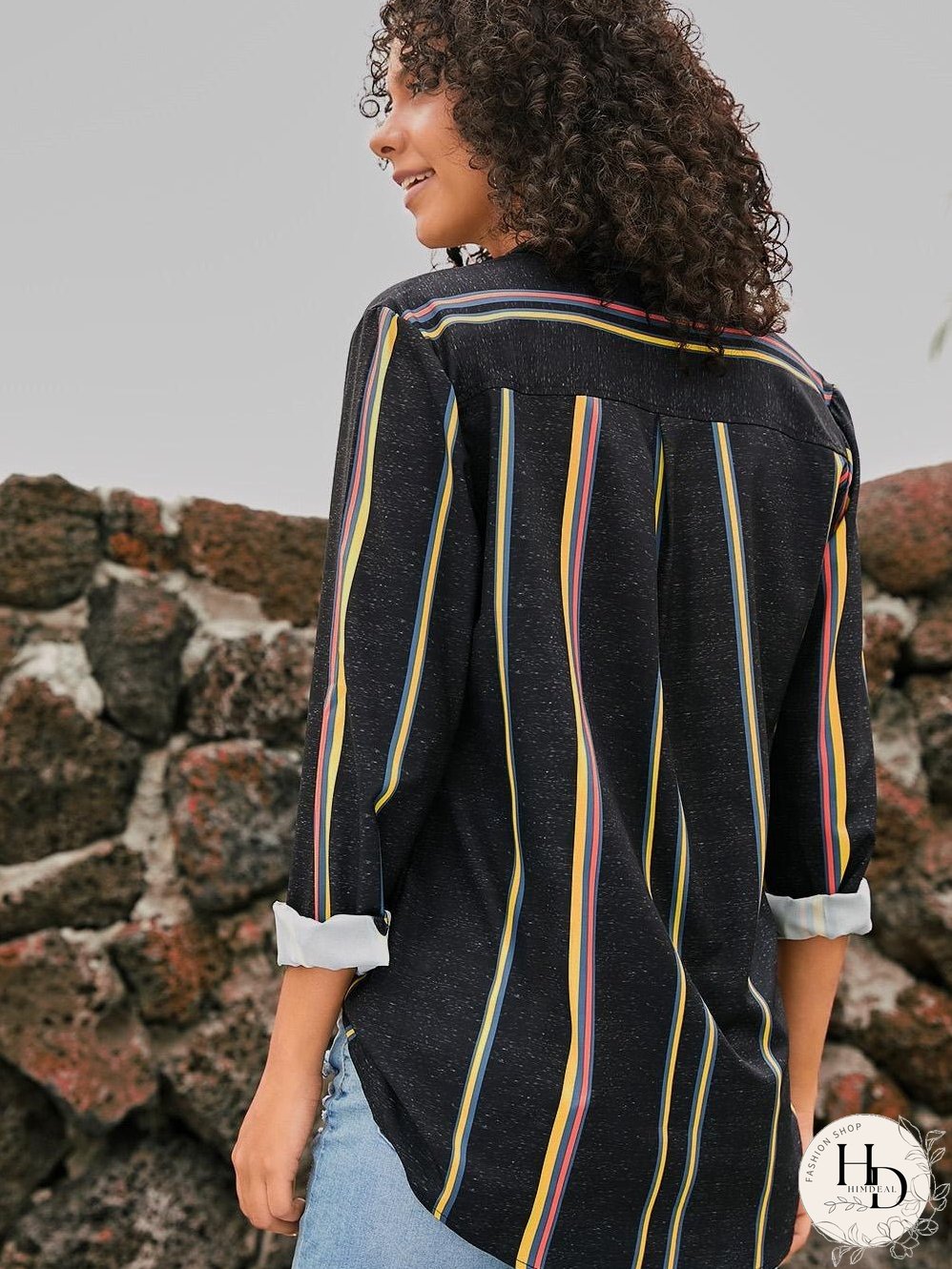 Versatile Stripe Top