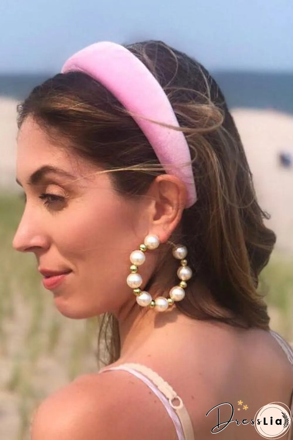 Padded Velvet Races Matador Headband