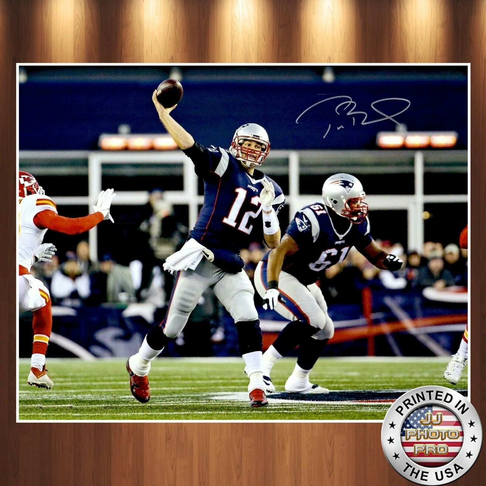 Tom Brady Autographed Signed 8x10 Photo Poster painting (Patriots) REPRINT