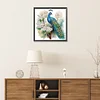 Flower Peacock - Crystal Rhinestone Diamond Painting