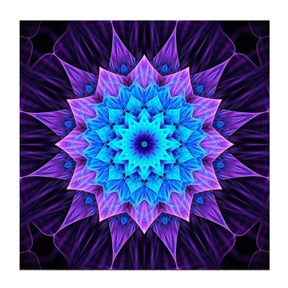 

30*30CM - Mandala Patchwork - Round Drill Diamond Painting, 501 Original