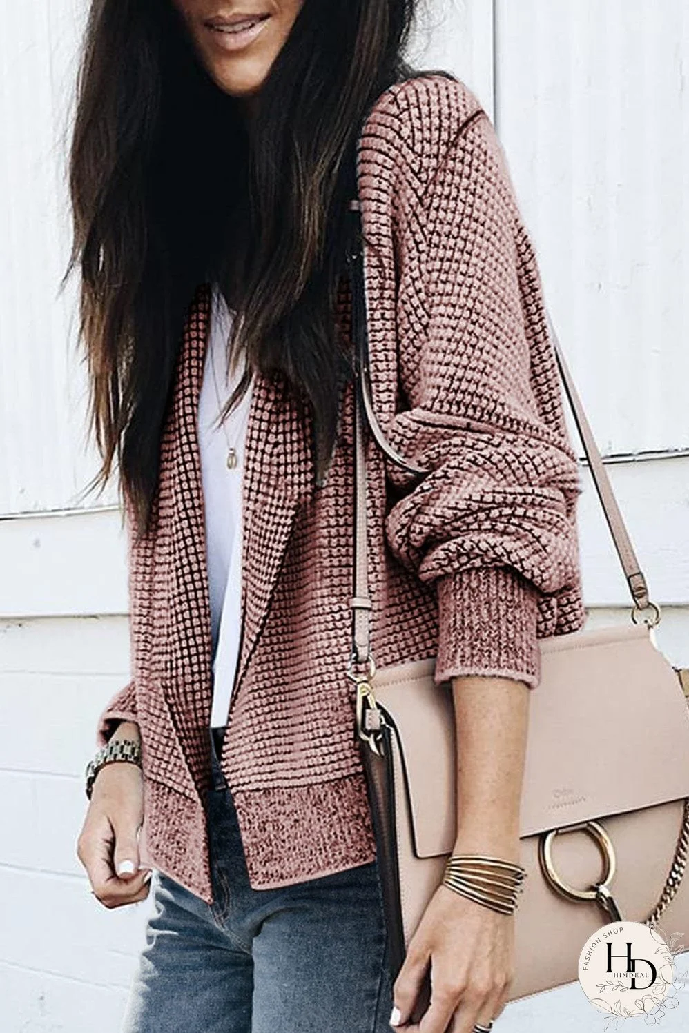 Versatile Long Knit Cardigan