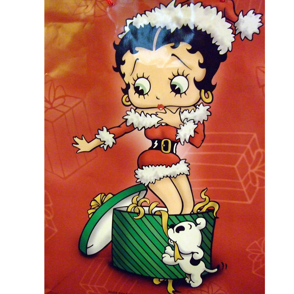 

30*40CM - Round Drill Diamond Painting - Betty, 501 Original