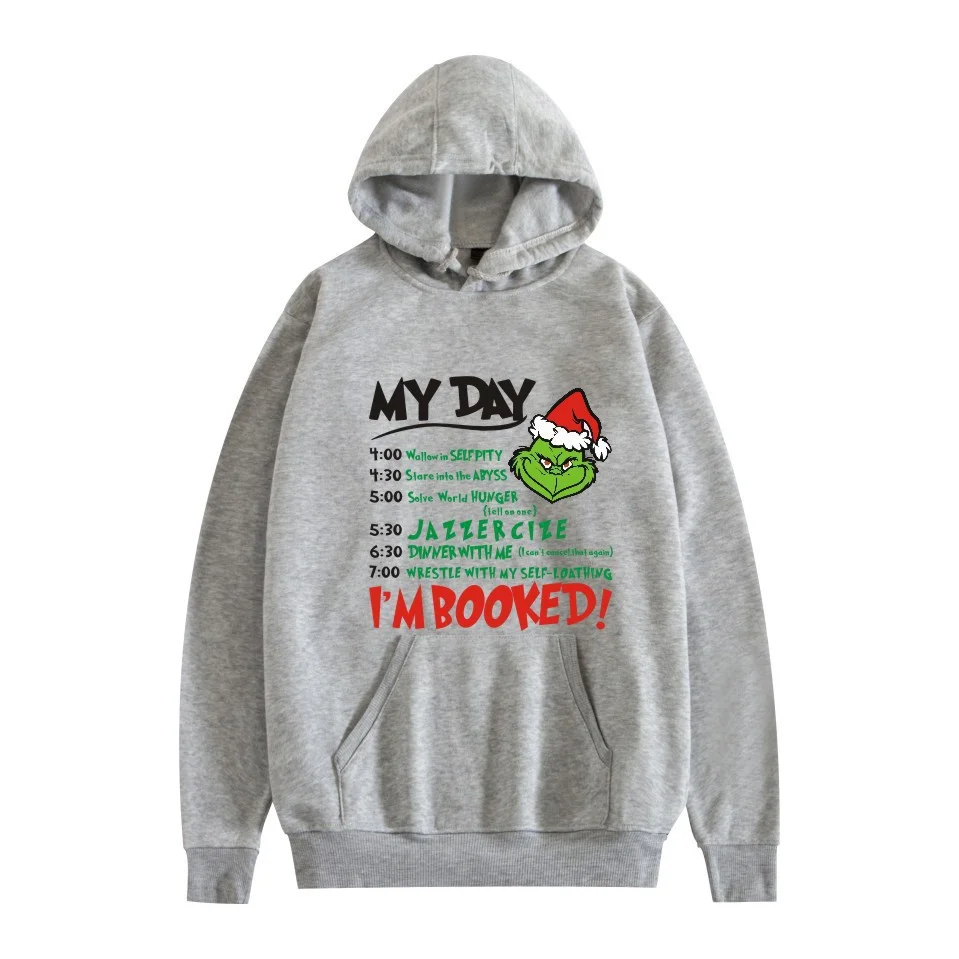 Christmas Hoodie MY DAY GRINCH
