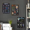 3pcs - Alcohol - Vintage Metal Signs(8*12Inch)