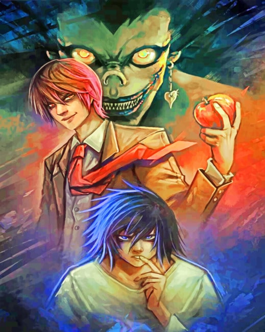 

Death Note – Animes Paint By Numbers - 40*50CM, 501 Original