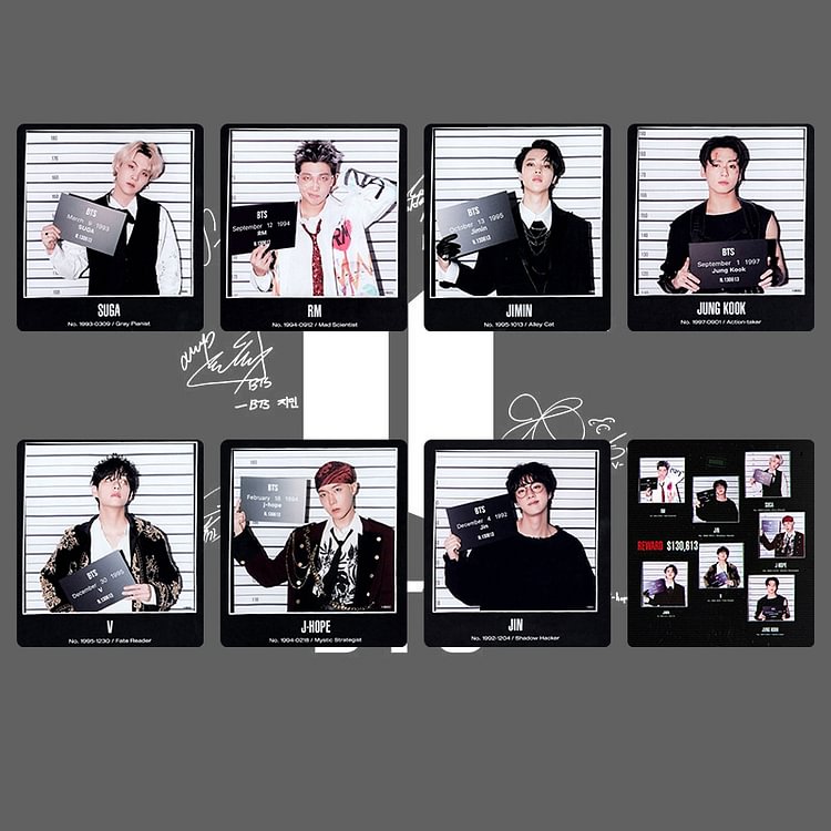 BTS Butter Member Polaroird Card