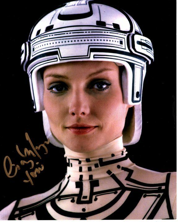 CINDY MORGAN Signed Autographed TRON YORI Photo Poster painting