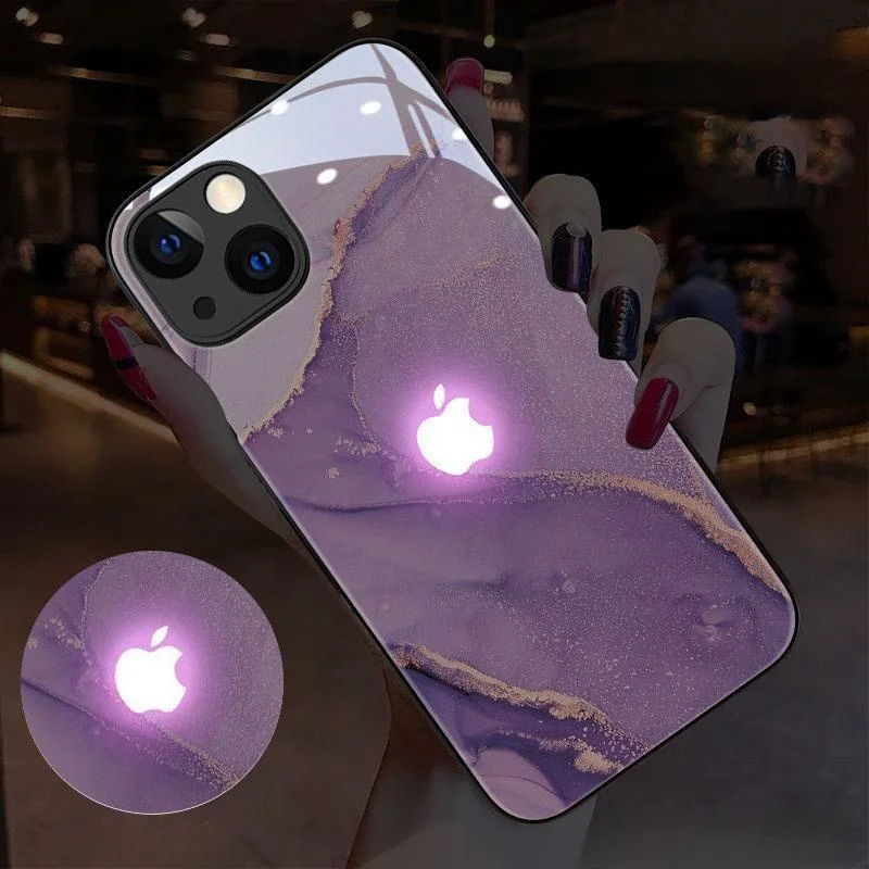 iPhone 15/14 series incoming call luminous mobile phone case