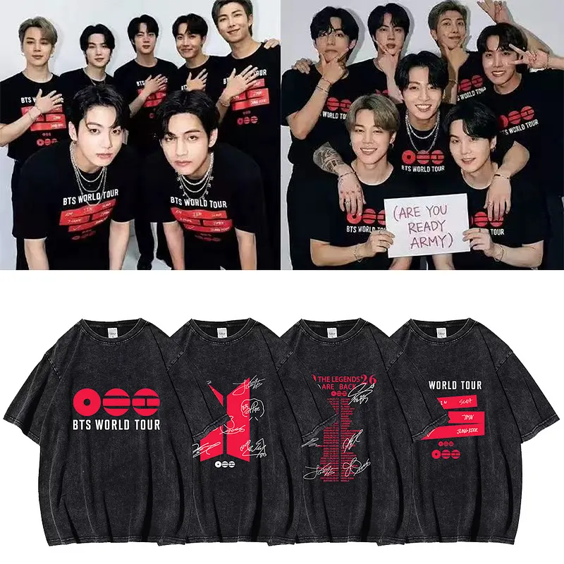 BTS Arirang World Tour NYC T-Shirt (Black)
