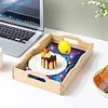 Wooden Hummingbird 5D Diamond Painting Tray Art Craft with Handle for Home Decor