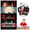 3PCS Eyes of Wonder Coloring Book Set Mindfulness Art Books for Adults 
