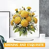 (US Local)Flower Double Sided Effect Table Top Diamond Painting Desktop Ornaments Kit (Dandelion)