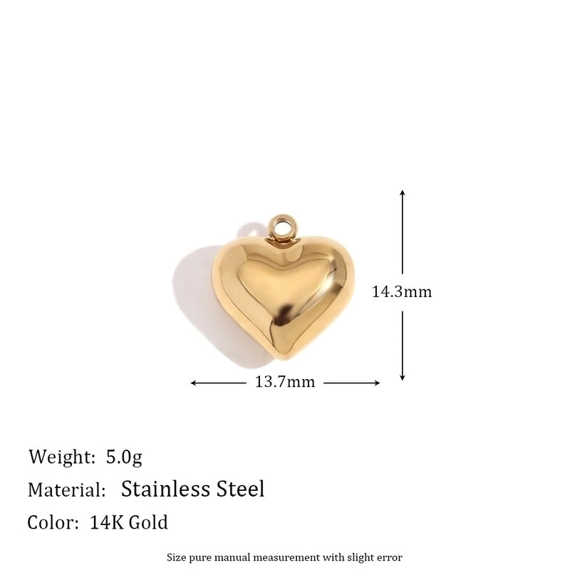 1 Piece 304 Stainless Steel 14K Gold Plated Geometric Jewelry Accessories Pendant