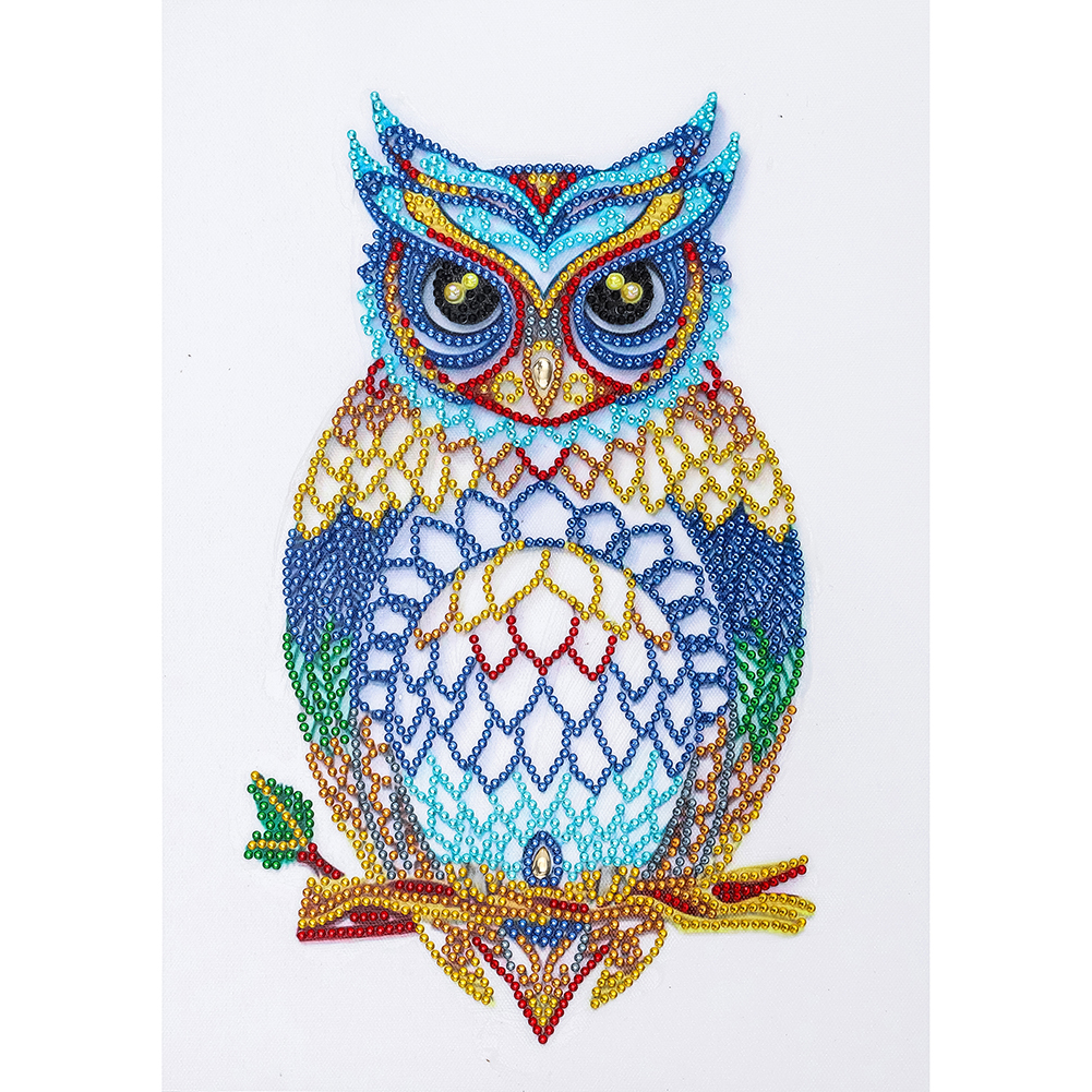 

Owl - Special Shaped Diamond Painting - 30*40CM, 501 Original