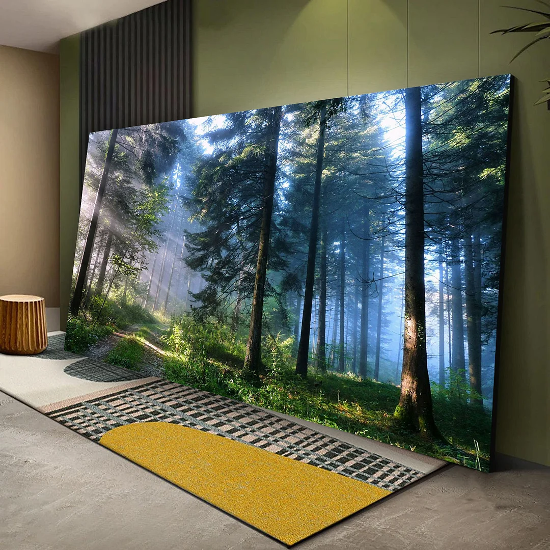 Forest Path Canvas Wall Art