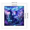 Dragon-14CT Stamped Cross Stitch 45*45cm