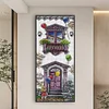 (Counted/Stamped)Children'S Day Balcony-14CT Cross Stitch 18*45cm/7.09*17.72in