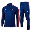 Joyfball 2024/2025 Arsenal Half-Pull Training Suit blue Retro Version Football Shirt 1:1 Thai Quality