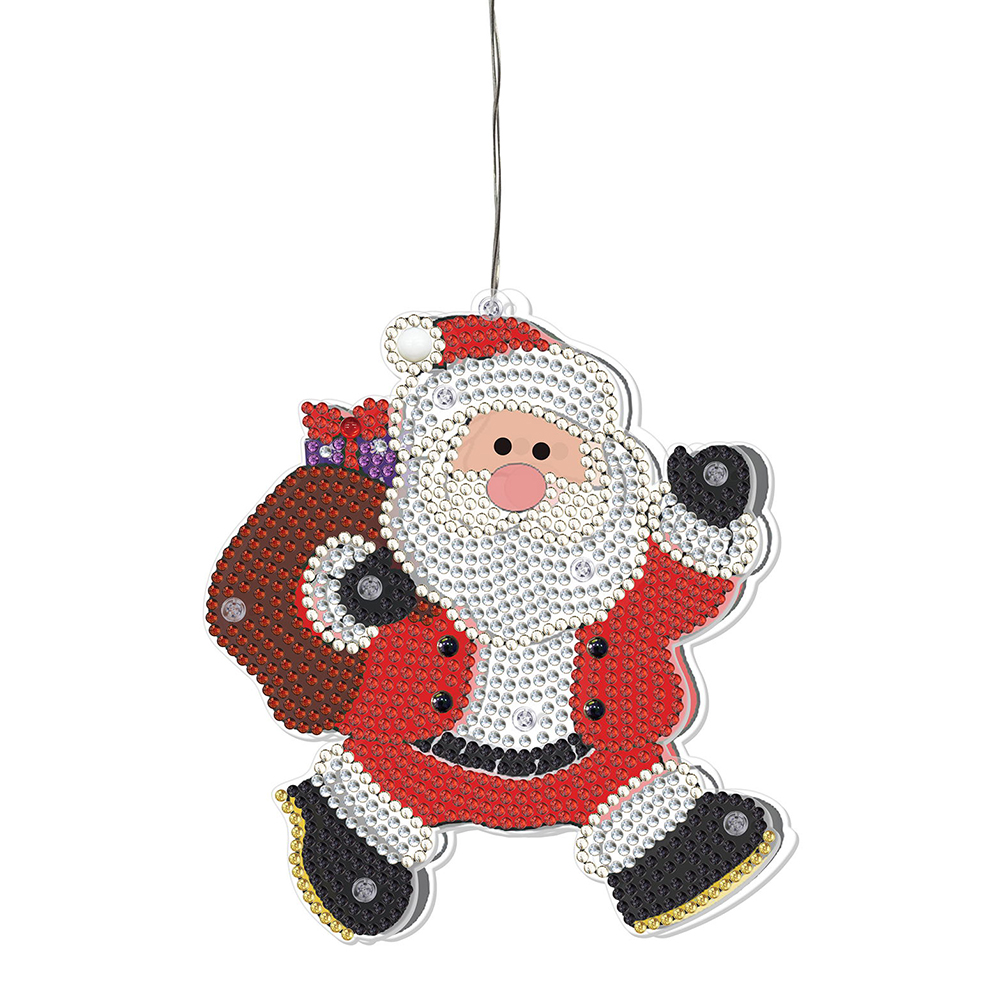 

Santa Claus Double Sided - 5D DIY Craft Lamp, 501 Original