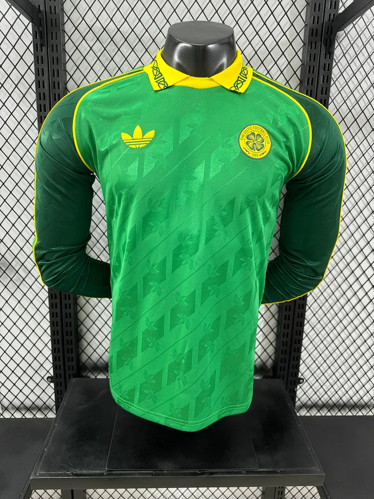 2024-25 Celtics Retro Long Sleeve Jersey - Authentic Edition