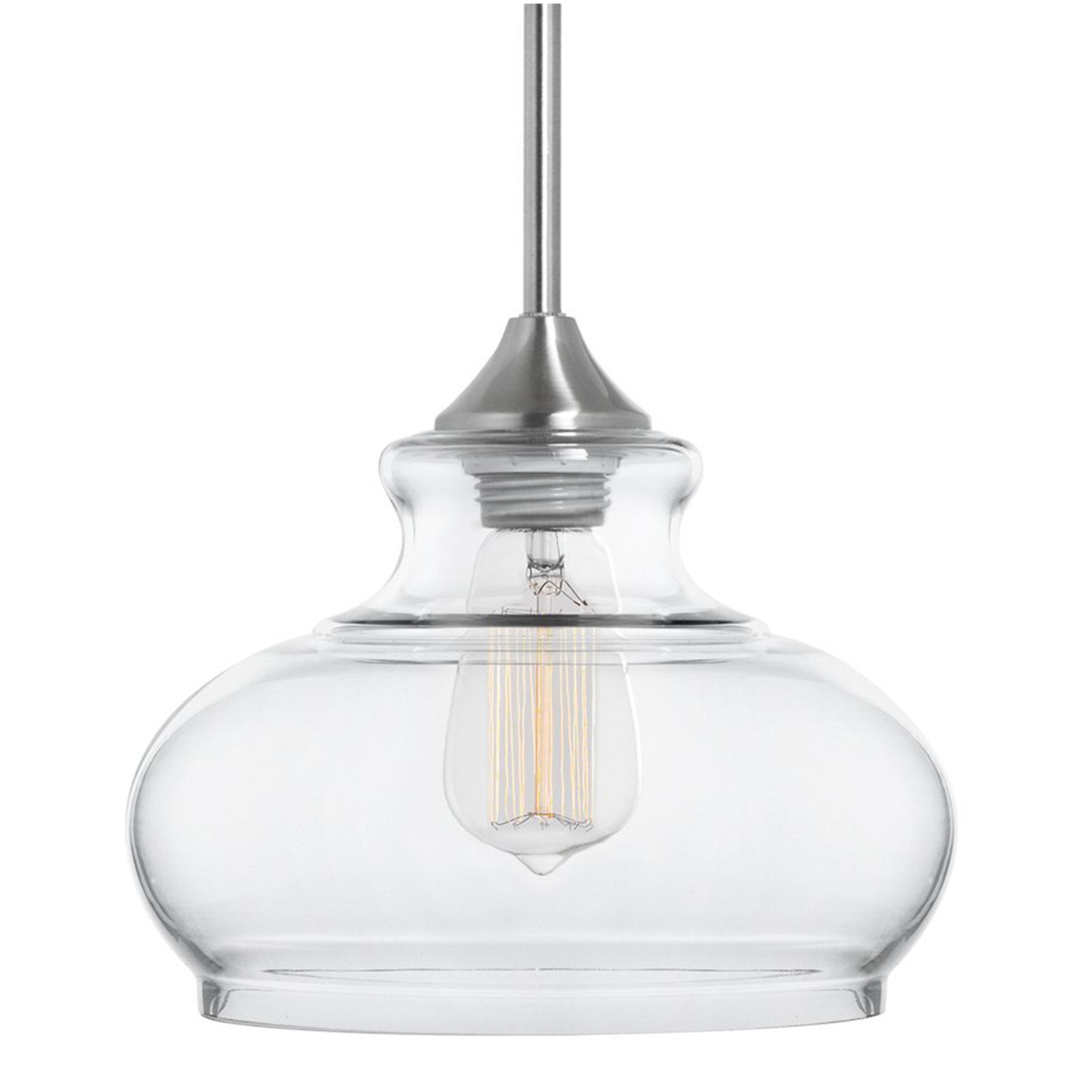 Ariella Ovale Pendant Light, LED bulb included