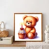 Diamond Painting-DIY Full Round Drill Birthday Bear