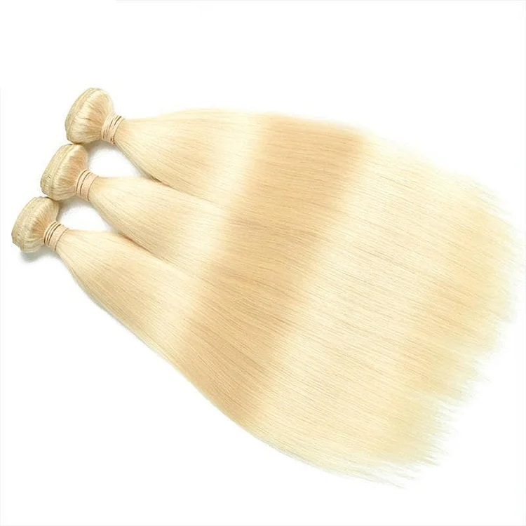 10"-40" Virgin Brazilian #613 Straight Hair 1 Bundle Unprocessed Human Hair