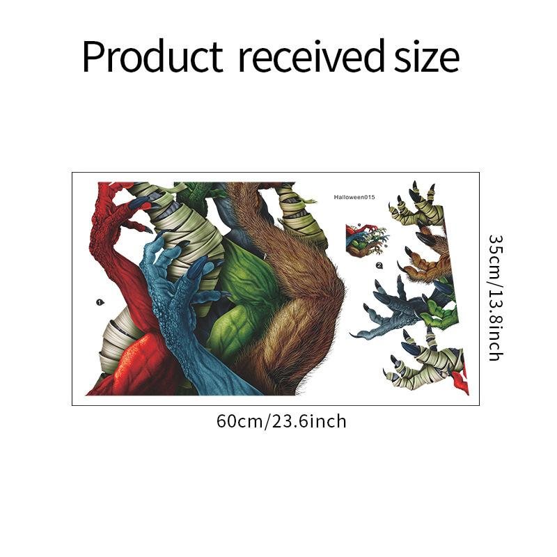 Demon Hand Wall Sticker 35×60cm