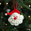 Knitting Christmas Hanging Decor Santa Clothing Socks