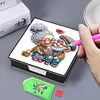 (US Local)PU 5D Diamond Painting Kit Note Box DIY Diamond Art Notepad Box Kit